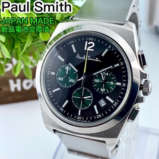 ポールスミス(Paul Smith)の[日本製] Paul Smith ファイナルアイズ クロノグラフ 腕時計　美品(腕時計(アナログ))