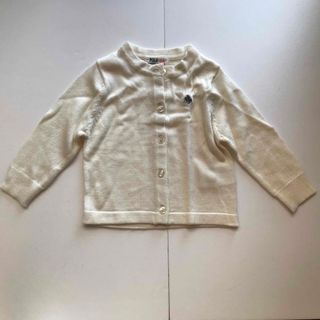 ポロラルフローレン(POLO RALPH LAUREN)のカーディガン　オフホワイト　80 POLO baby(カーディガン/ボレロ)