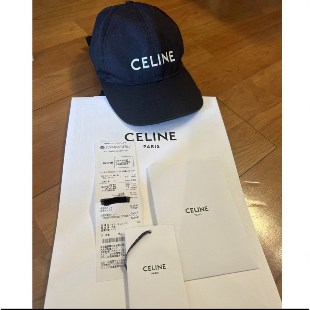 CELINE セリーヌ ベースボールャップ  キャップ 帽子 ハット Mキャップ