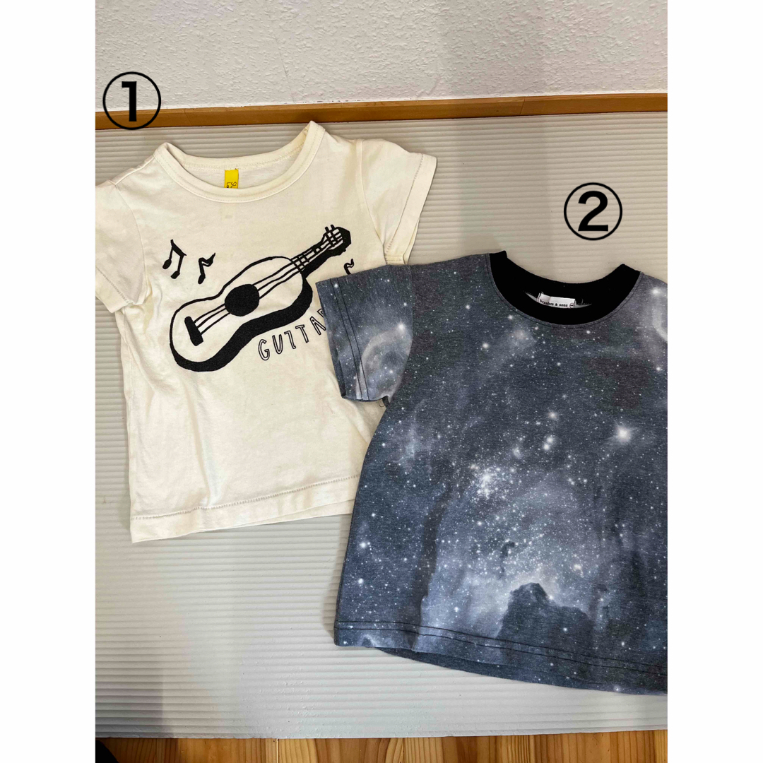 SunnyLandscape(サニーランドスケープ)の夏物　半袖Tシャツ　100cm キッズ/ベビー/マタニティのキッズ服男の子用(90cm~)(Tシャツ/カットソー)の商品写真