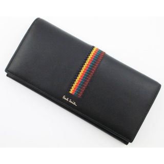 ポールスミス(Paul Smith)の☆数量限定☆新品箱なし ポールスミス 人気マルチ かぶせ 長財布 ブラック☆(長財布)