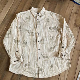 ウールリッチ(WOOLRICH)の90's  WOOLRICH 鹿柄　シャツ　マカオ製(シャツ)