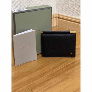 TOM FORD - トムフォード マネークリップ カードケース 2つ折り財布 黒