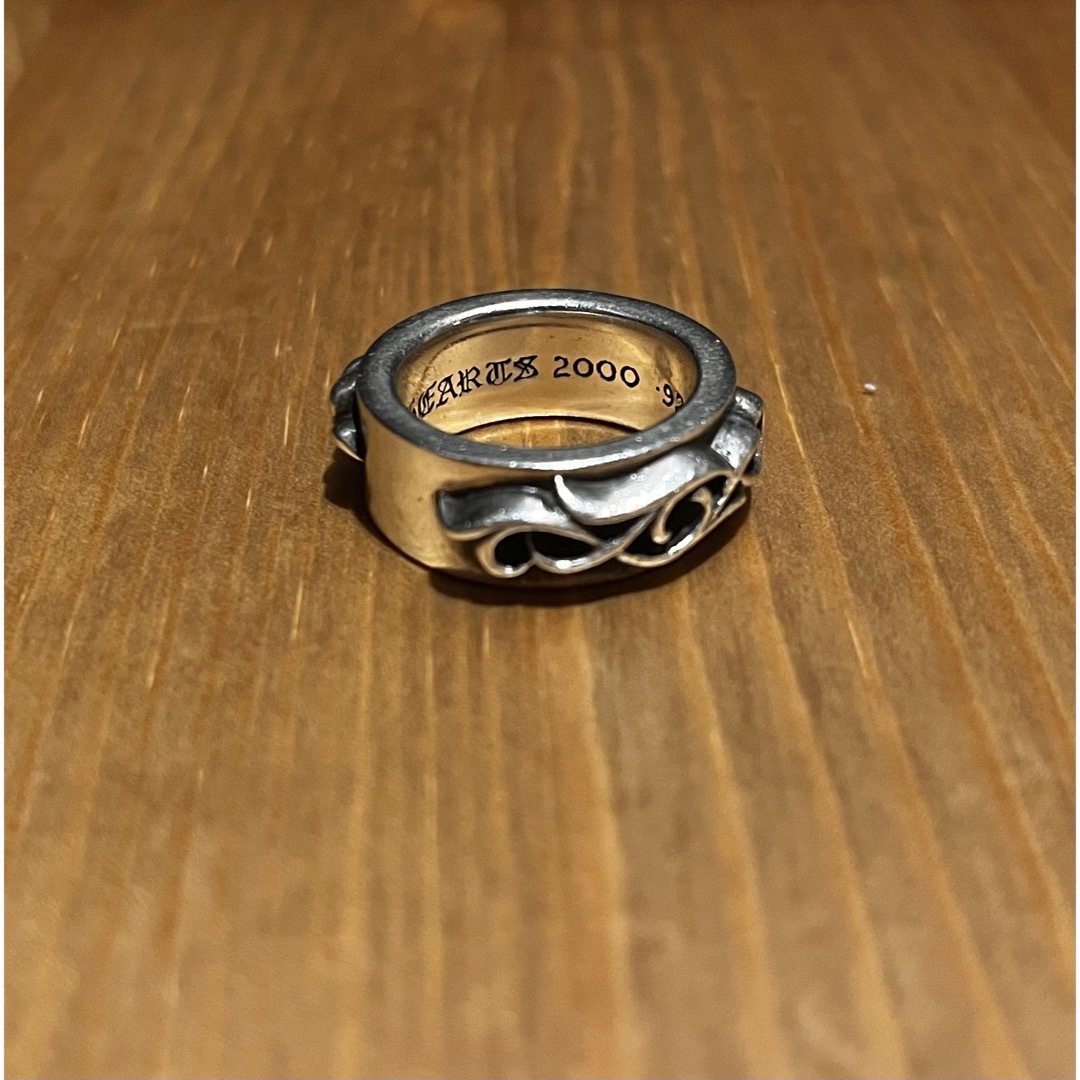 Chrome Hearts(クロムハーツ)のクロムハーツ  ダブルナローヴァインバンドリング 14号 メンズのアクセサリー(リング(指輪))の商品写真