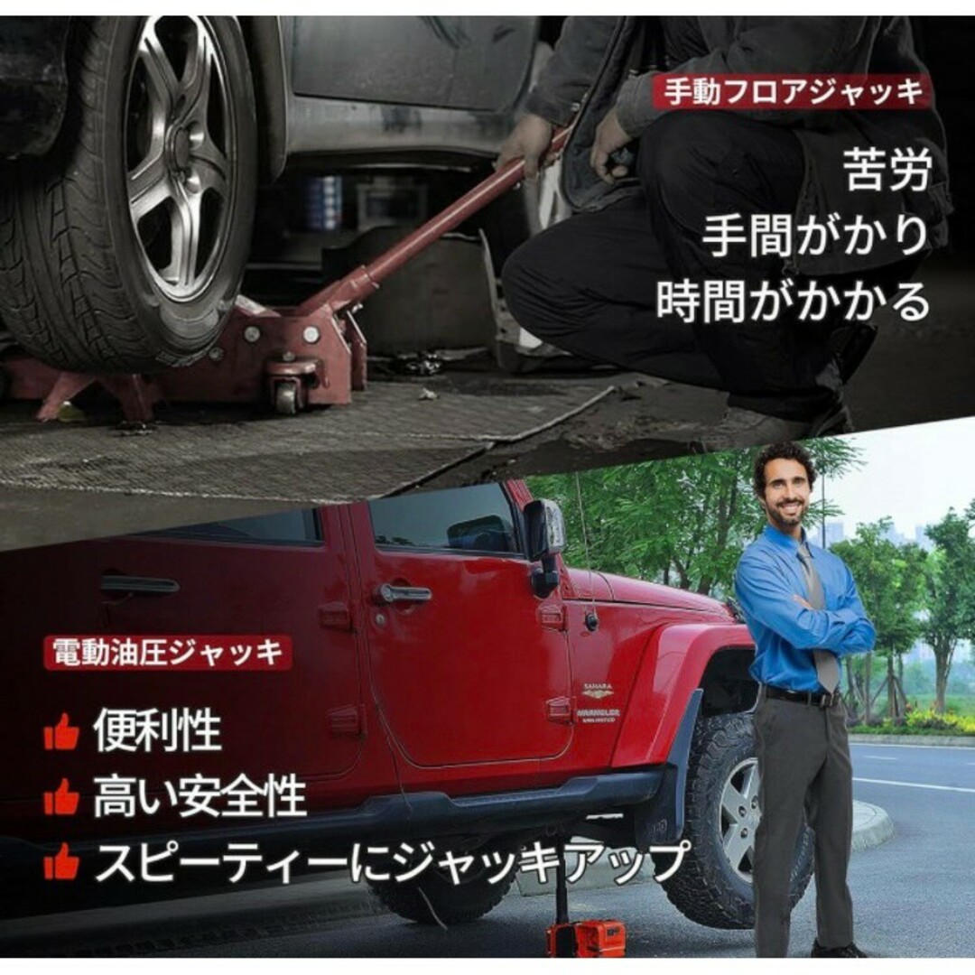 電動 ジャッキ5t 12V DC 油圧式 Led ライト付 タイヤ 交換 収納 電動 ジャッキ5t 12V DC 油圧式 Led ライト付 タイヤ 交換 収納