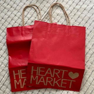 ハートマーケット(Heart Market)のハートマーケット　紙袋　2枚(ショップ袋)