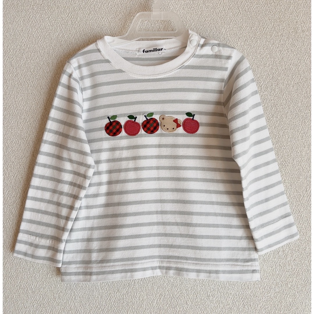 familiar(ファミリア)のファミリア Tシャツ90 キッズ/ベビー/マタニティのキッズ服女の子用(90cm~)(Tシャツ/カットソー)の商品写真