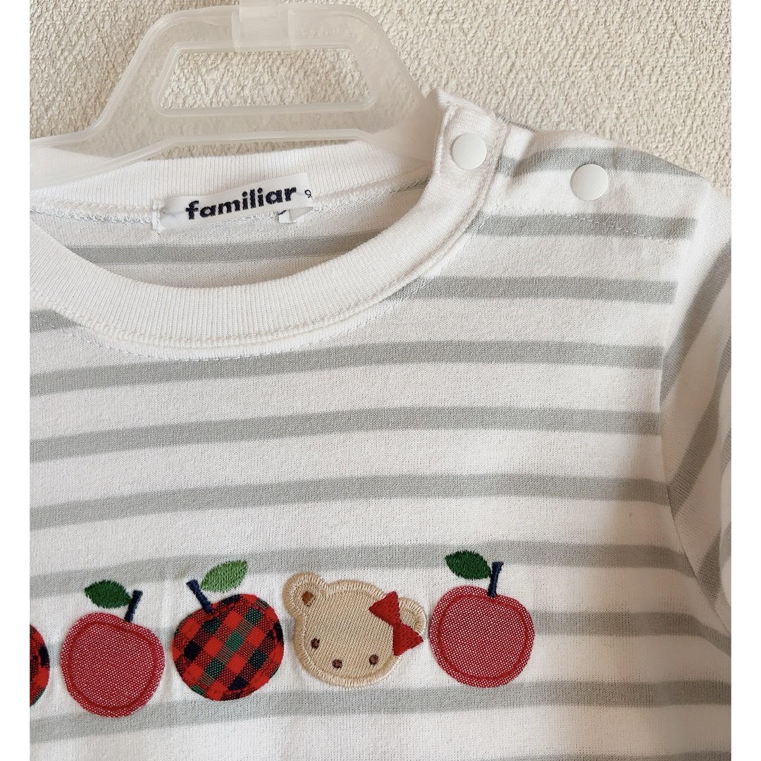 familiar(ファミリア)のファミリア Tシャツ90 キッズ/ベビー/マタニティのキッズ服女の子用(90cm~)(Tシャツ/カットソー)の商品写真