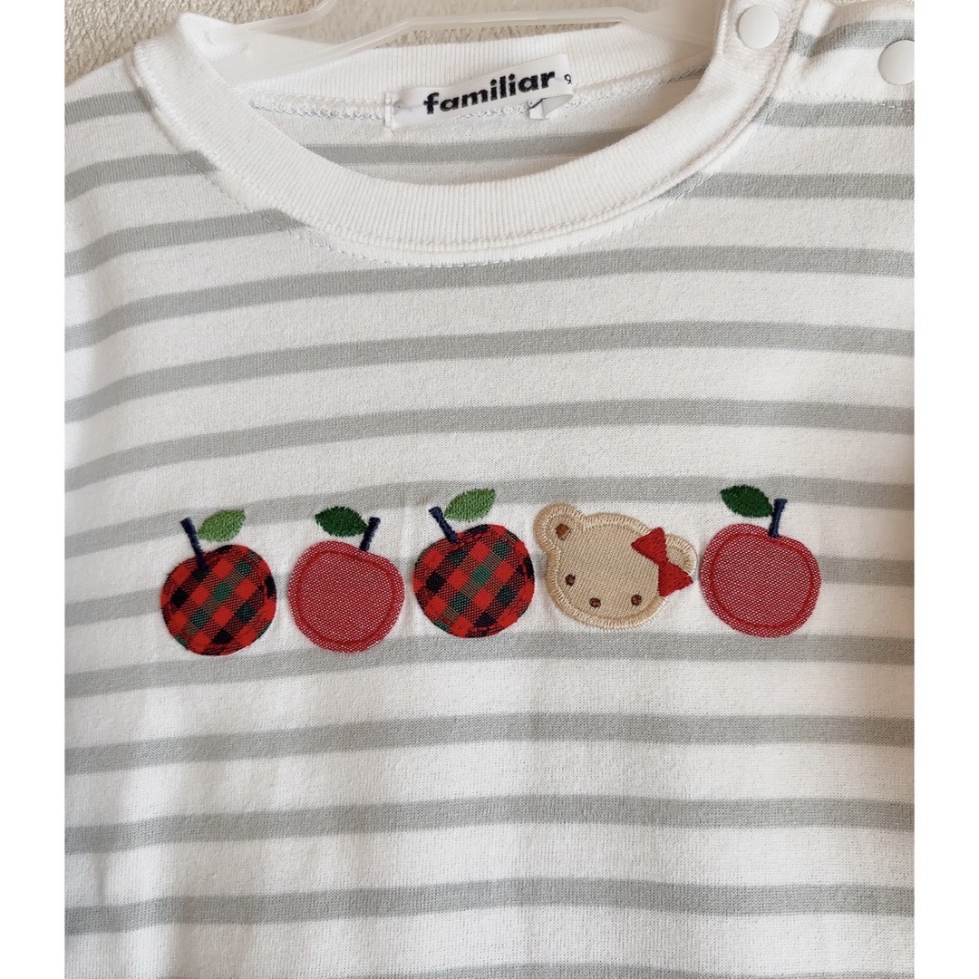 familiar(ファミリア)のファミリア Tシャツ90 キッズ/ベビー/マタニティのキッズ服女の子用(90cm~)(Tシャツ/カットソー)の商品写真