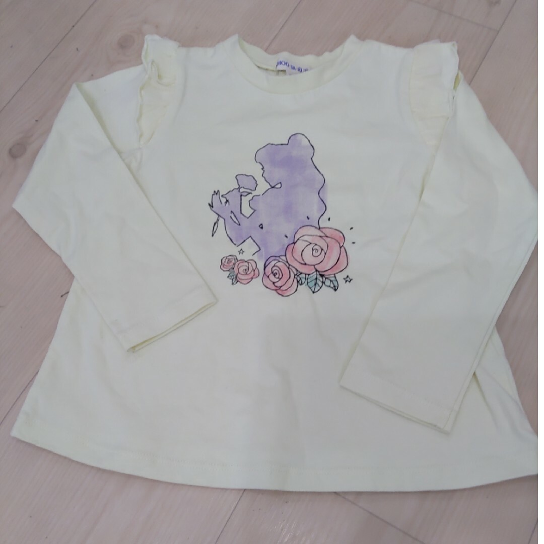 Disney(ディズニー)のSHOO•KA•RUE　長袖　美女と野獣 キッズ/ベビー/マタニティのキッズ服女の子用(90cm~)(Tシャツ/カットソー)の商品写真