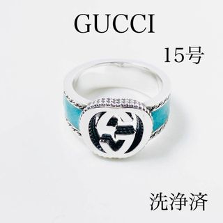 Gucci - GUCCI インターロッキングG ワイド ワイヤーリング#11 10号の