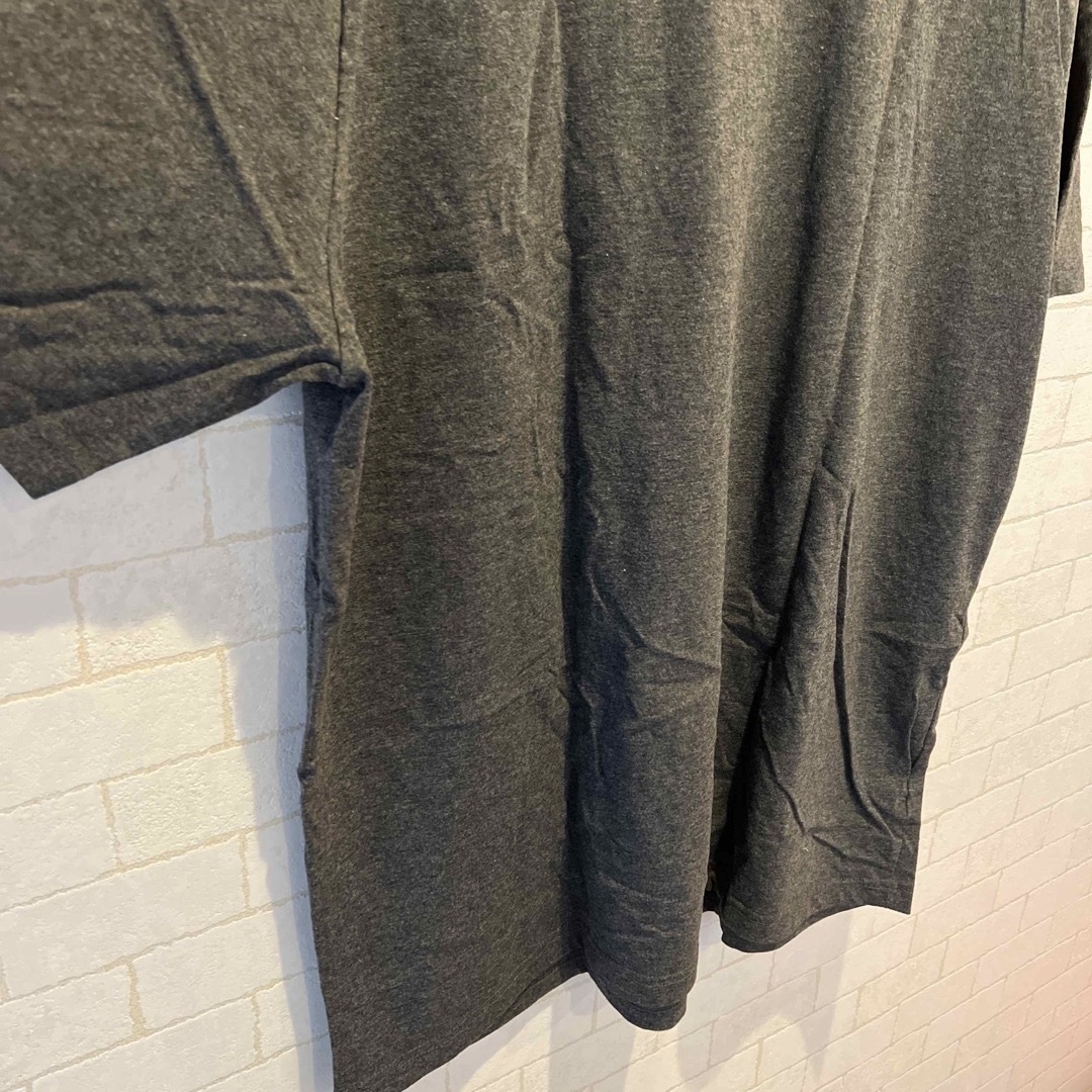 【未使用！TSC 4L】Tシャツ グレー 大きめサイズ シンプル 無地 メンズのトップス(Tシャツ/カットソー(半袖/袖なし))の商品写真