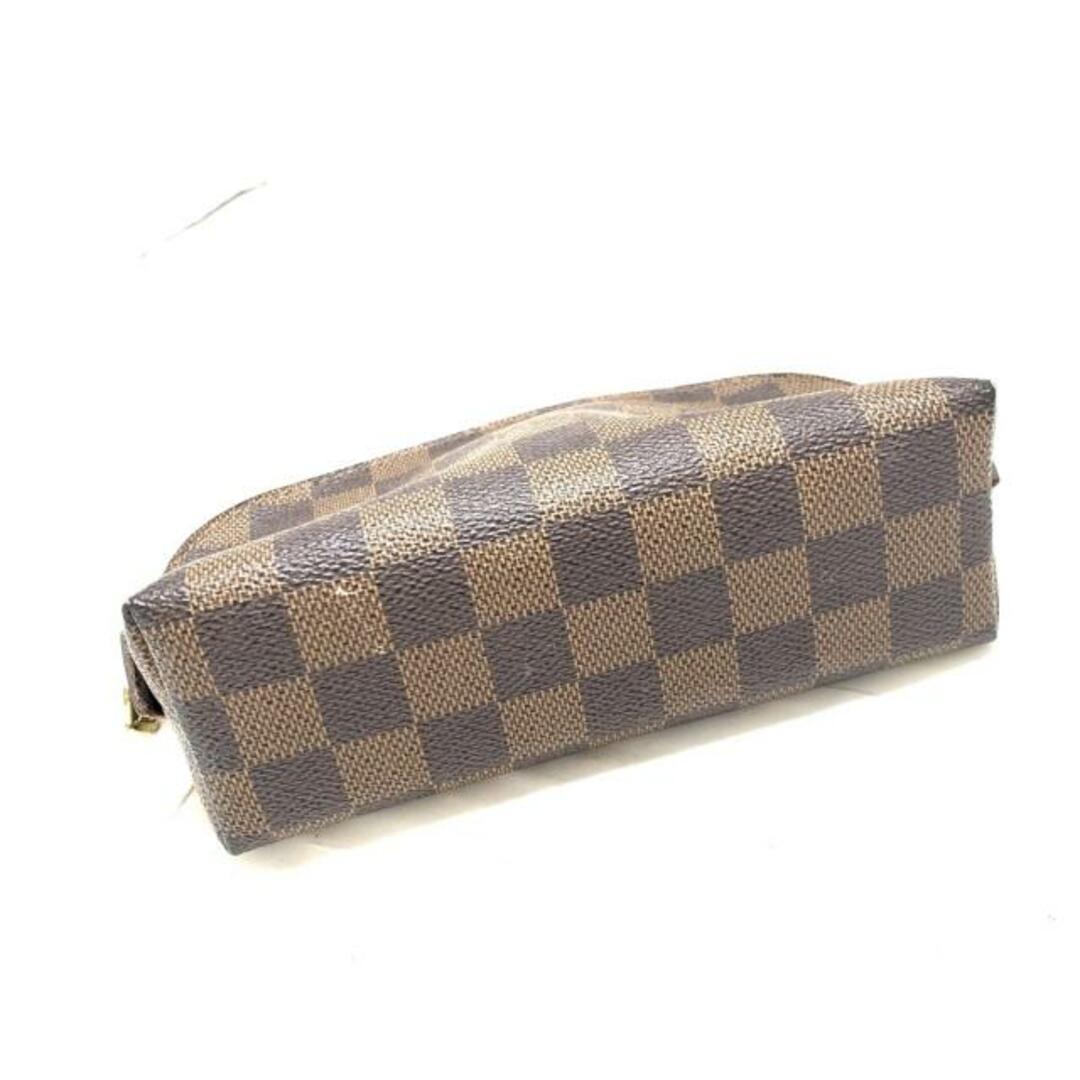 LOUIS VUITTON - ルイヴィトン ポーチ ダミエ N47516 エベヌの通販 by ...