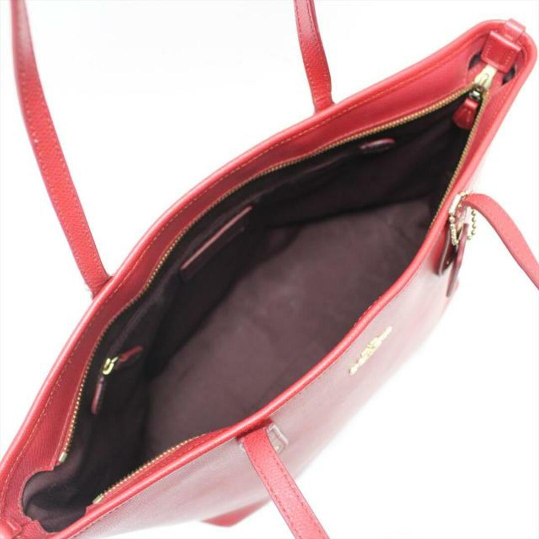 COACH - コーチ トートバッグ F36875 レッド レザーの通販 by ブラン