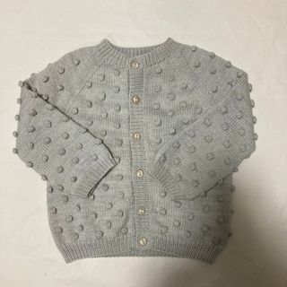 キャラメルベビー&チャイルド(Caramel baby&child )のmiha&puff popcorn Cardigan  Cloud 4-5y(ニット)