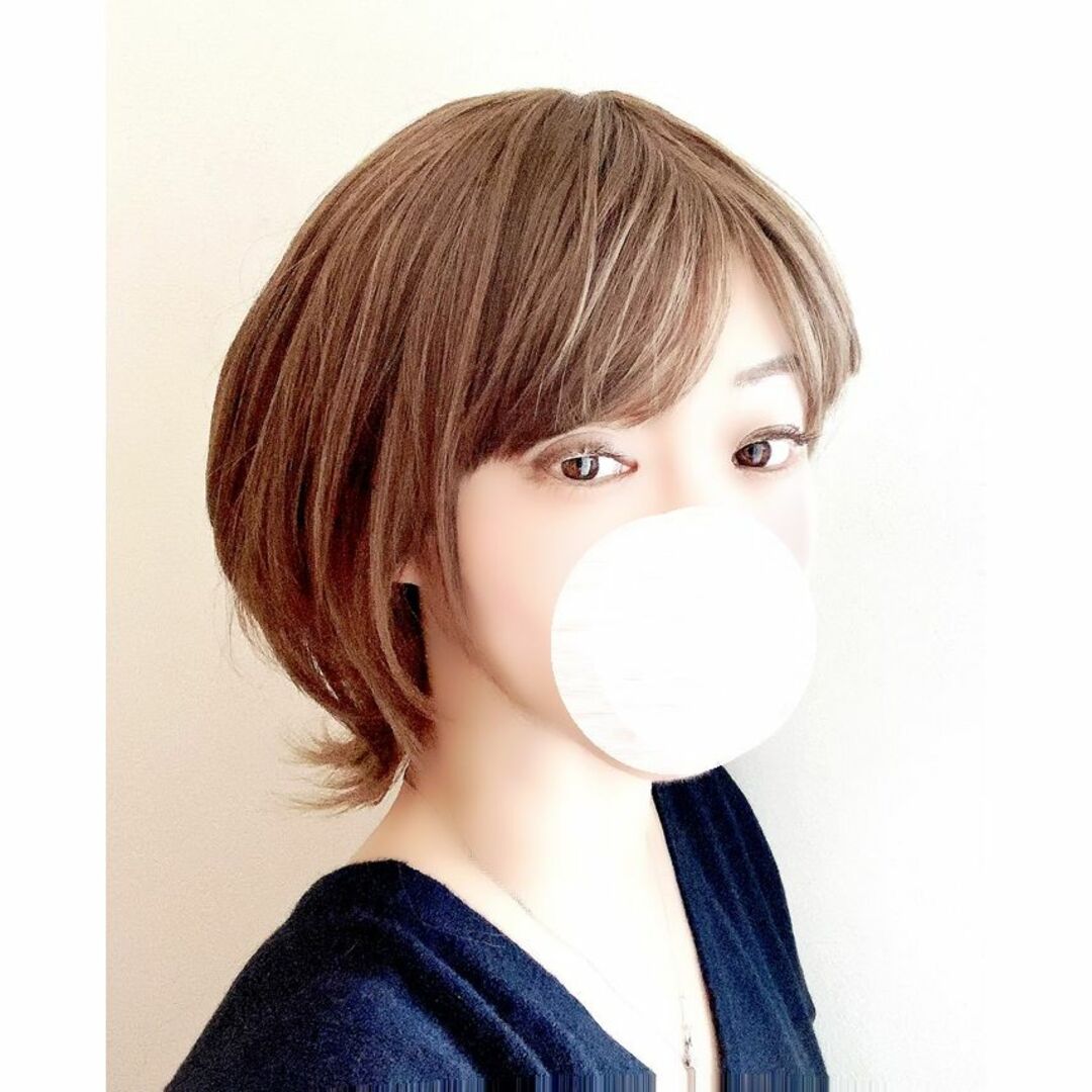 NAVANA WIG(ナバーナウィッグ)の未使用！NAVANA　ORIGINALQUALITY　ナバーナ　外ハネボブ レディースのウィッグ/エクステ(ショートカール)の商品写真