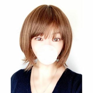 ナバーナウィッグ(NAVANA WIG)の未使用！NAVANA　ORIGINALQUALITY　ナバーナ　外ハネボブ(ショートカール)