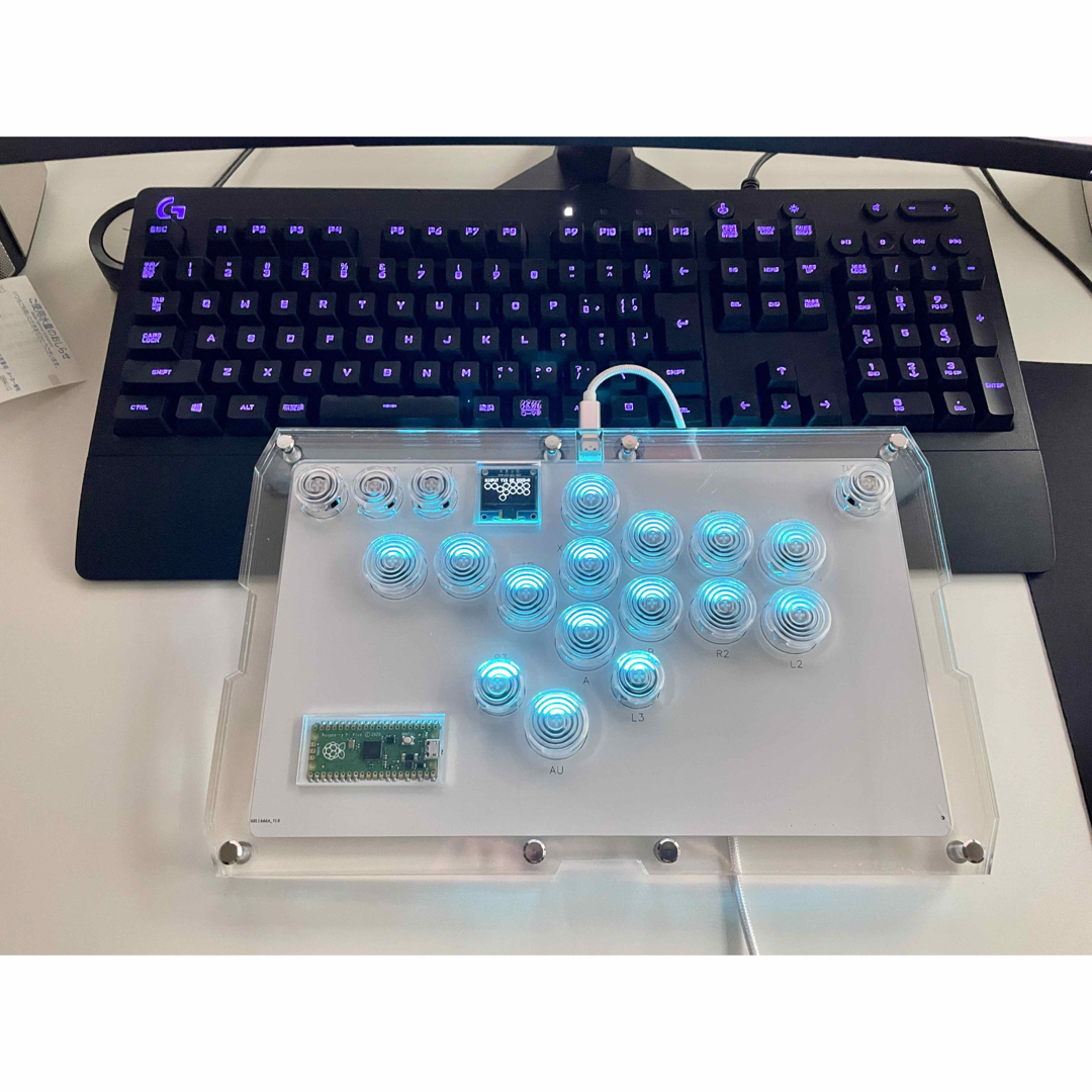 公式初売 Hitbox RGB レバーレス コントローラー ヒットボックス