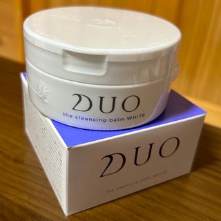 デュオ(DUO)の新品 DUO クレンジングバーム ホワイト 2つ (クレンジング/メイク落とし)