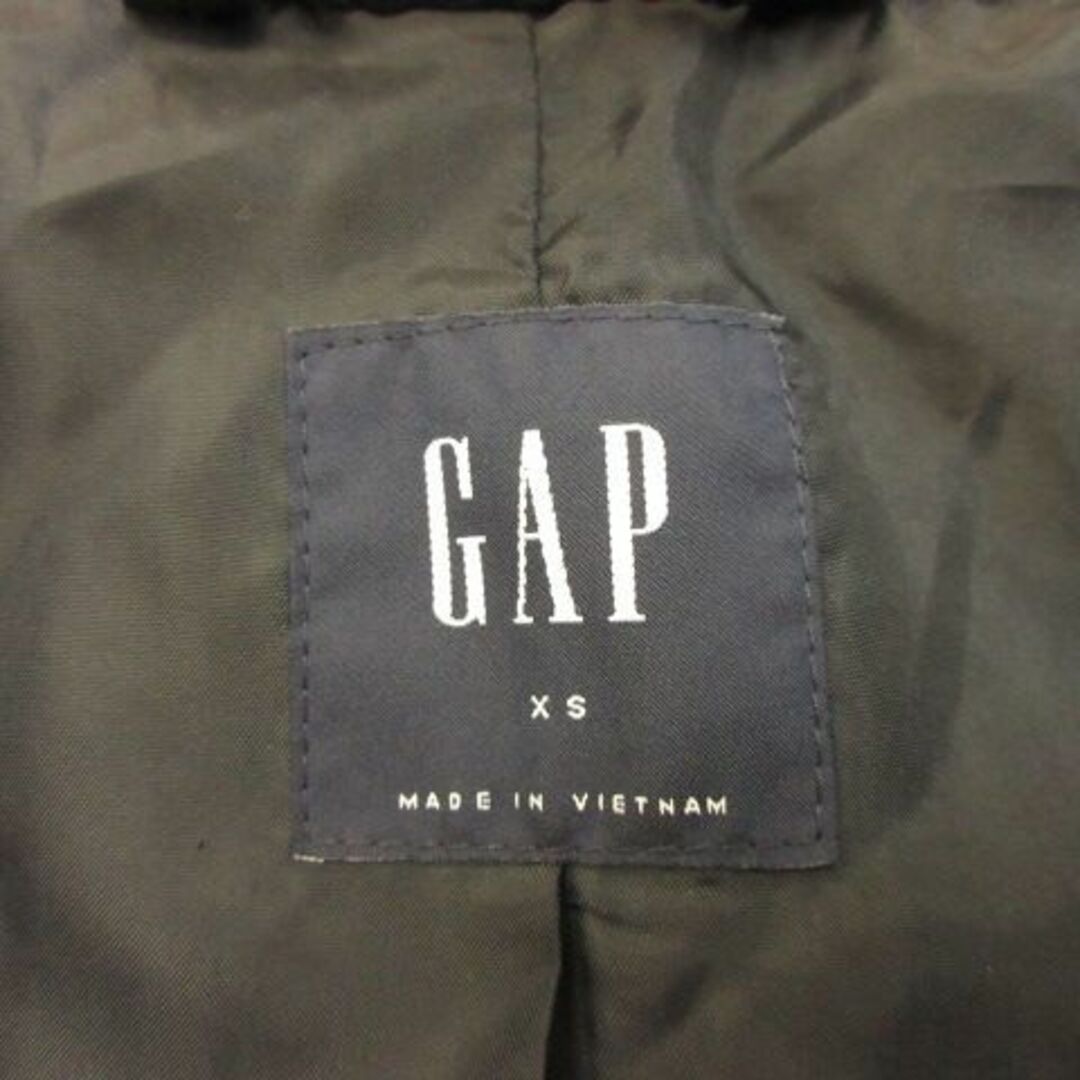 GAP(ギャップ)のギャップ GAP トレンチコート ロング 長袖 紺 XS *A893 レディースのジャケット/アウター(トレンチコート)の商品写真