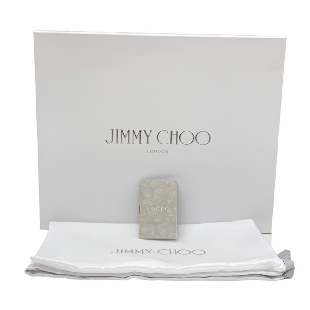 JIMMY CHOO(ジミーチュウ)のジミーチュウ JIMMY CHOO RAINE スニーカー 靴 シューズ ナイロン ピンクベージュ レッド 未使用 ロゴ レディースの靴/シューズ(スニーカー)の商品写真