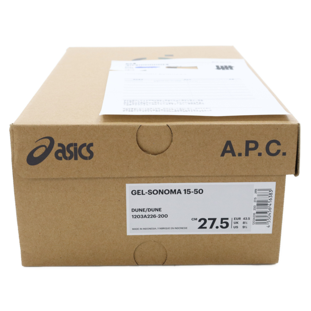 asics - ASICS アシックス ×APC GEL-SONOMA 15-50 1203A226-200