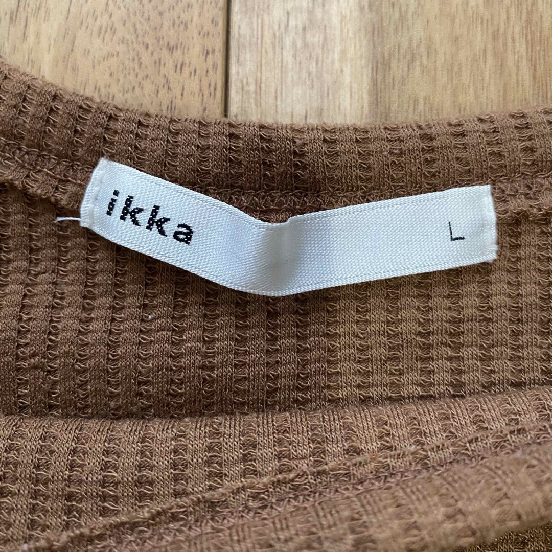 ikka(イッカ)のikka ニットTシャツ レディースのトップス(ニット/セーター)の商品写真