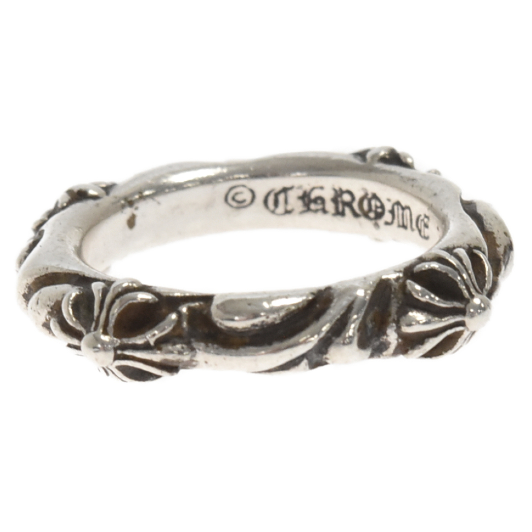 Chrome Hearts(クロムハーツ)のCHROME HEARTS クロムハーツ SBT BAND/SBTバンド シルバーリング シルバー 19号 メンズのアクセサリー(リング(指輪))の商品写真