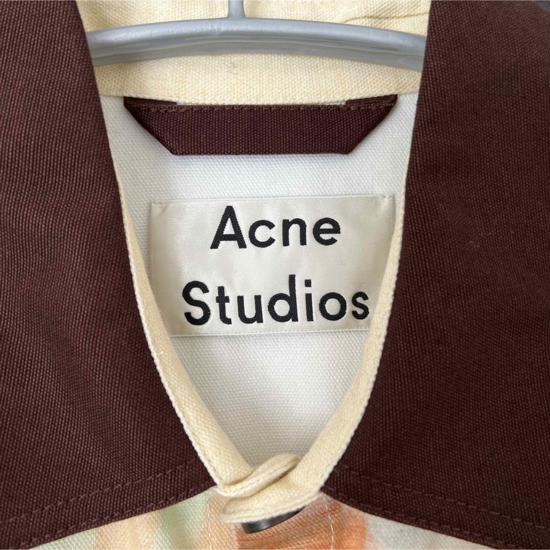 acne studios オスマンホースプリントシャツブルゾン