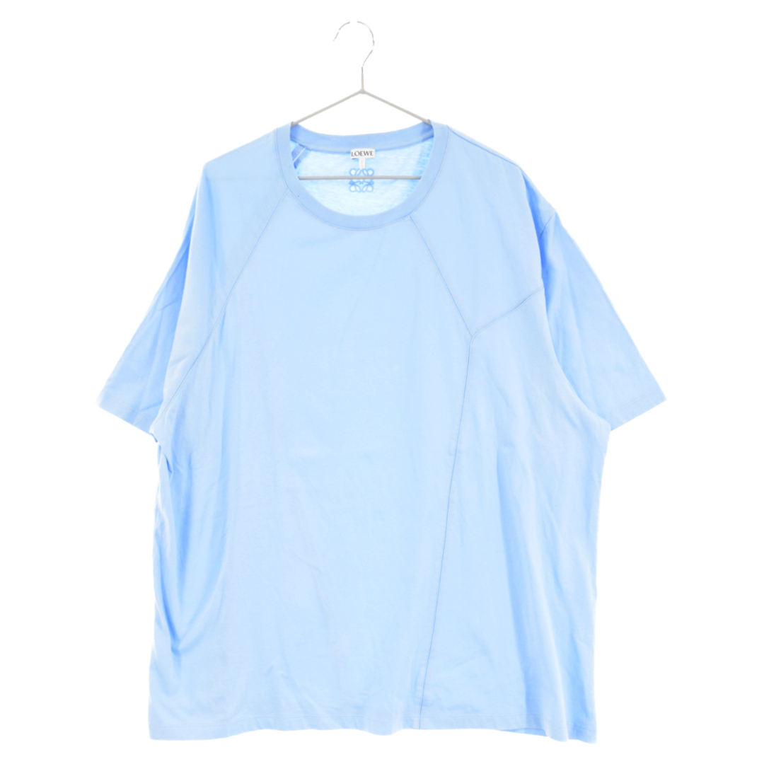 LOEWE ロエベ 23SS PUZZLE T-SHIRT パズル ルーズフィット半袖Tシャツ H526Y22J67 ブルー