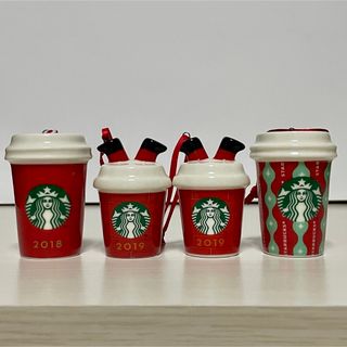 スターバックス(Starbucks)の【新品未使用】Starbucks クリスマスツリー❄︎☃︎オーナメント セット②(その他)