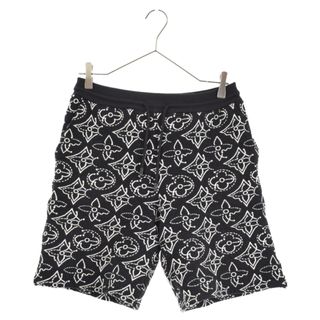 Louis Vuitton x NBA Strategic Flowers Quilted Shorts Black/White