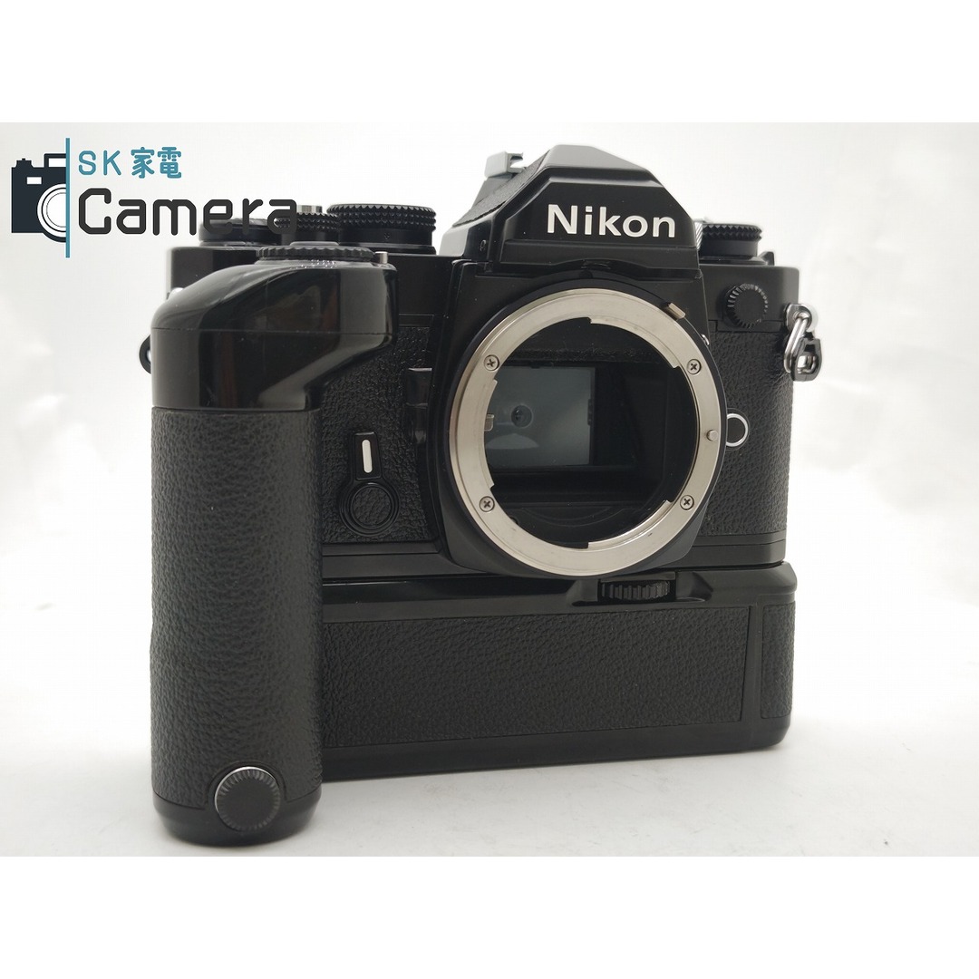 Nikon FM + MD-12 ブラック ニコン 良-