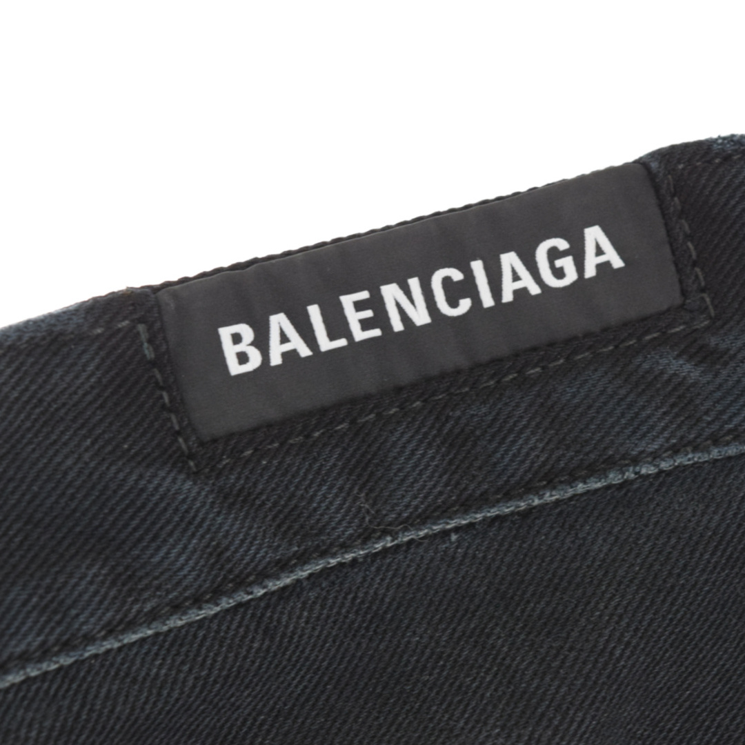 Balenciaga(バレンシアガ)のBALENCIAGA バレンシアガ 23SS Baggy Pants バギーデニムパンツ ブラック 745213 TNW11 メンズのパンツ(デニム/ジーンズ)の商品写真