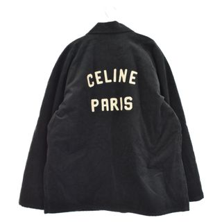 セリーヌ(celine)のCELINE セリーヌ 23AW バックロゴパッチ コーデュロイ リンス ジャケット Q772580W(フライトジャケット)