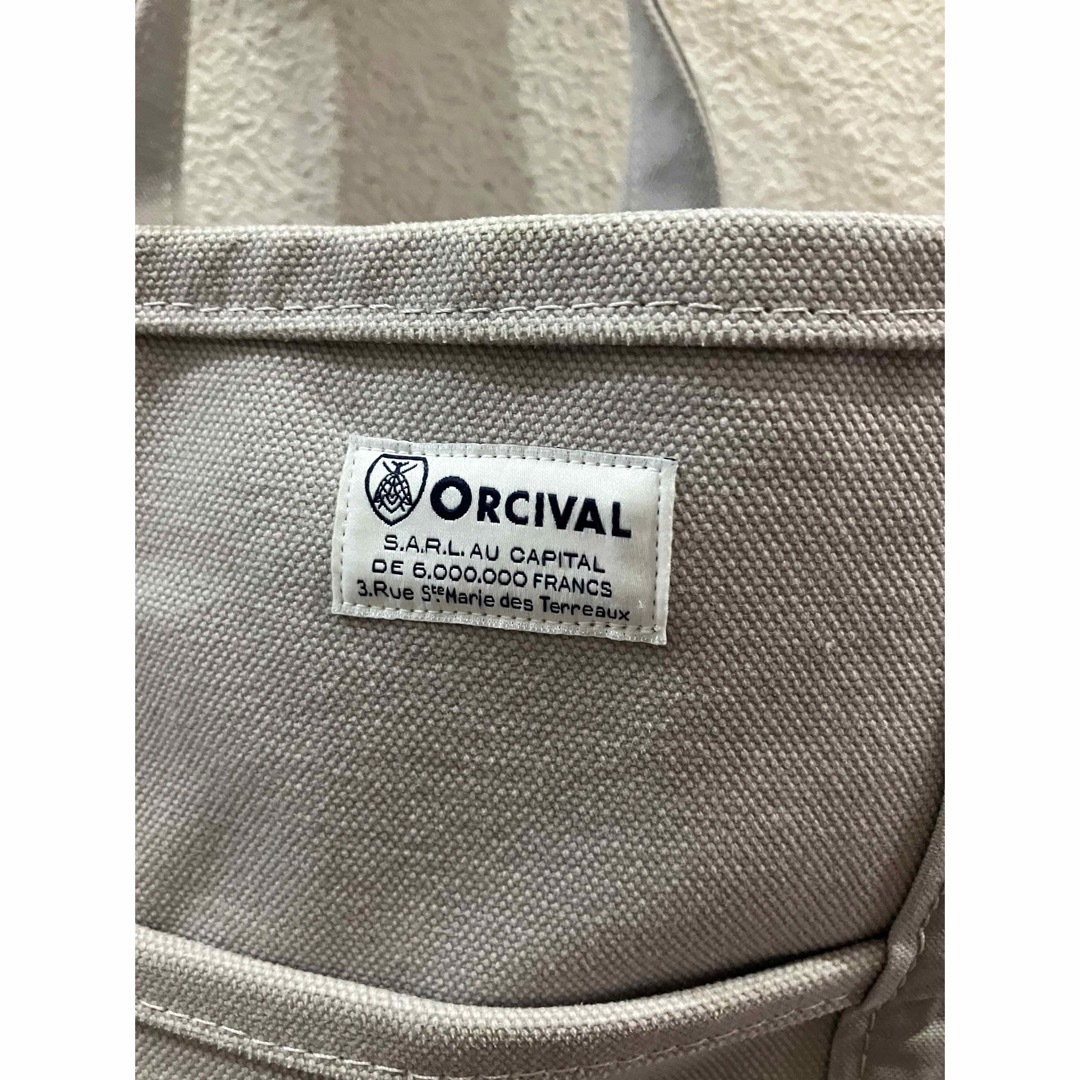 ORCIVAL(オーシバル)の★良品★ORCIVAL トートバッグ /ライトグレー レディースのバッグ(トートバッグ)の商品写真