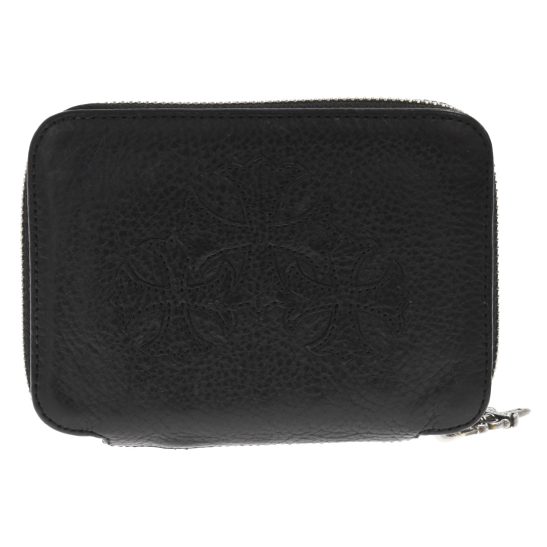 CHROME HEARTS クロムハーツ BABY BANK ROBBER WALLET ベビー バンクローバー レザー ウォレット 財布 ブラック