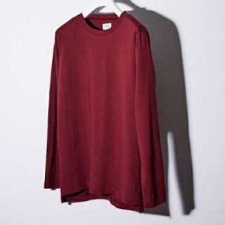 ステュディオス(STUDIOUS)の【新品】ZOZO限定 STUDIOUS シルキータッチUネックロンT (R)(Tシャツ/カットソー(七分/長袖))