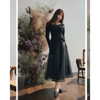 ハーリップトゥ(Her lip to)の本日削除‼️ Herlipto Rib Knit Tule Skirt Set(ニット/セーター)