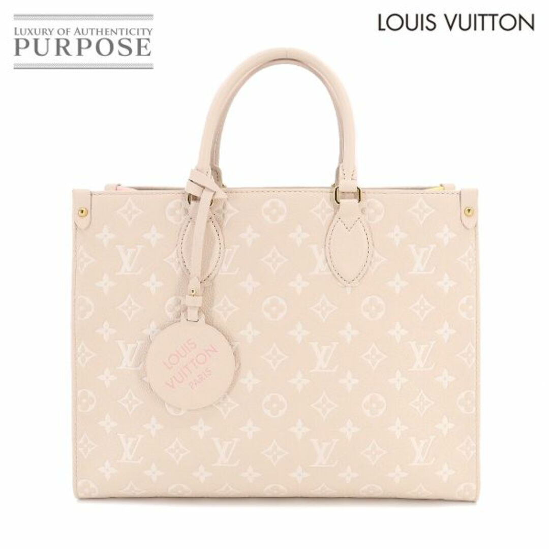 未使用 展示品 ルイ ヴィトン LOUIS VUITTON モノグラム アンプラント オンザゴー MM 2way トート ショルダー バッグ M46128 RFID VLP 90210343