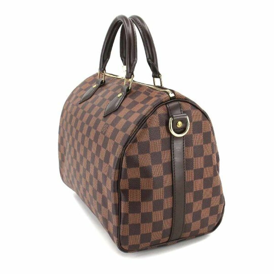 未使用 展示品 ルイ ヴィトン LOUIS VUITTON ダミエ スピーディ バンドリエール 30 2way ハンド ショルダー バッグ エベヌ N41183 VLP 90210385