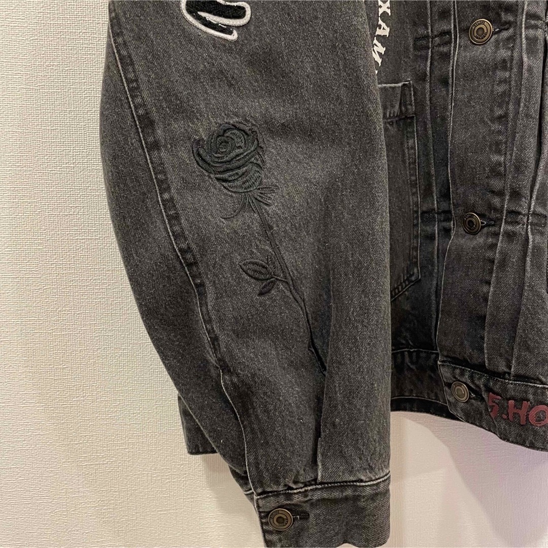 EXAMPLE エグザンプル DENIM デニム ジャケット Gジャン メンズのジャケット/アウター(Gジャン/デニムジャケット)の商品写真