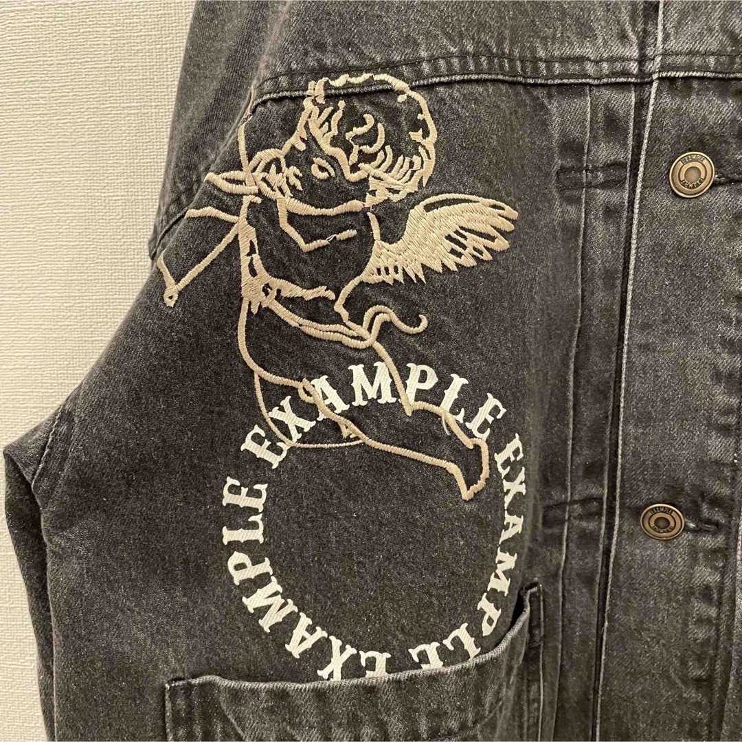 EXAMPLE エグザンプル DENIM デニム ジャケット Gジャン メンズのジャケット/アウター(Gジャン/デニムジャケット)の商品写真