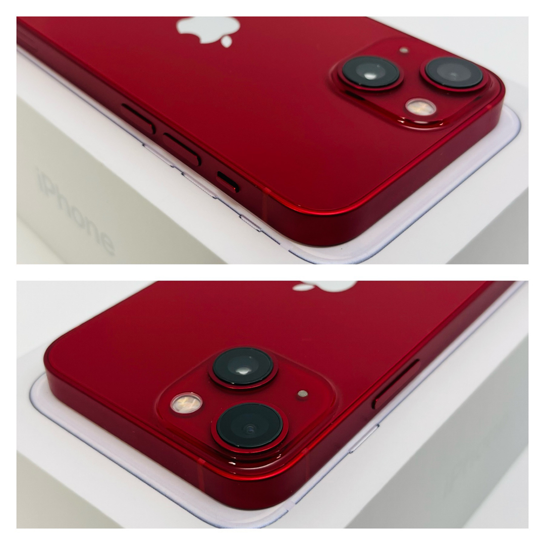 iPhone - S 95% iPhone 13 mini レッド 256 GB SIMフリーの通販 by