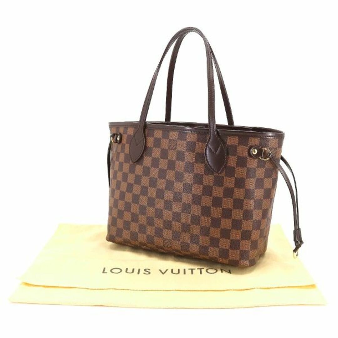 ネヴァーフル PM ダミエ エベヌ LOUIS VUITTON  正規品