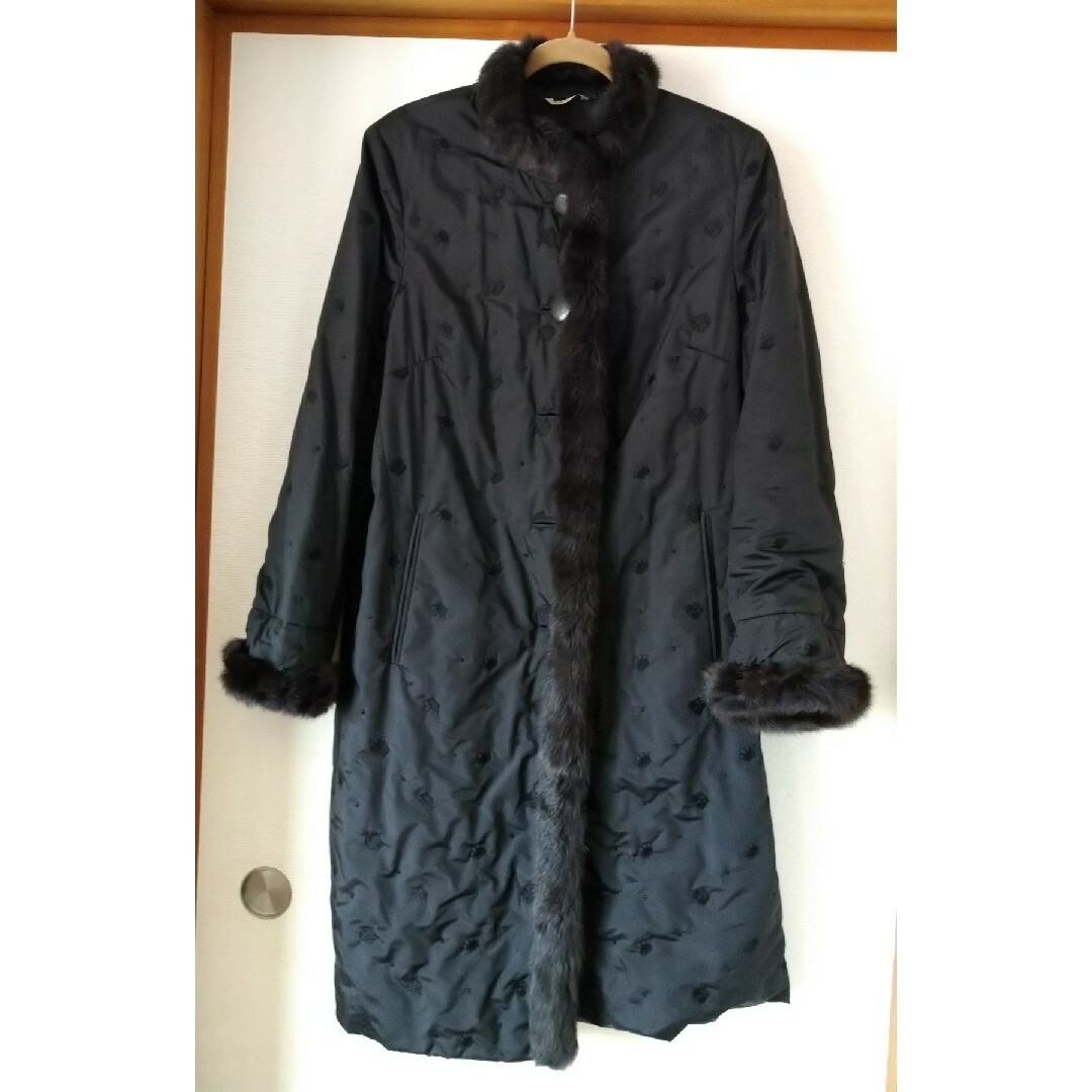 DELBA コート　イタリア製 レディースのジャケット/アウター(ロングコート)の商品写真