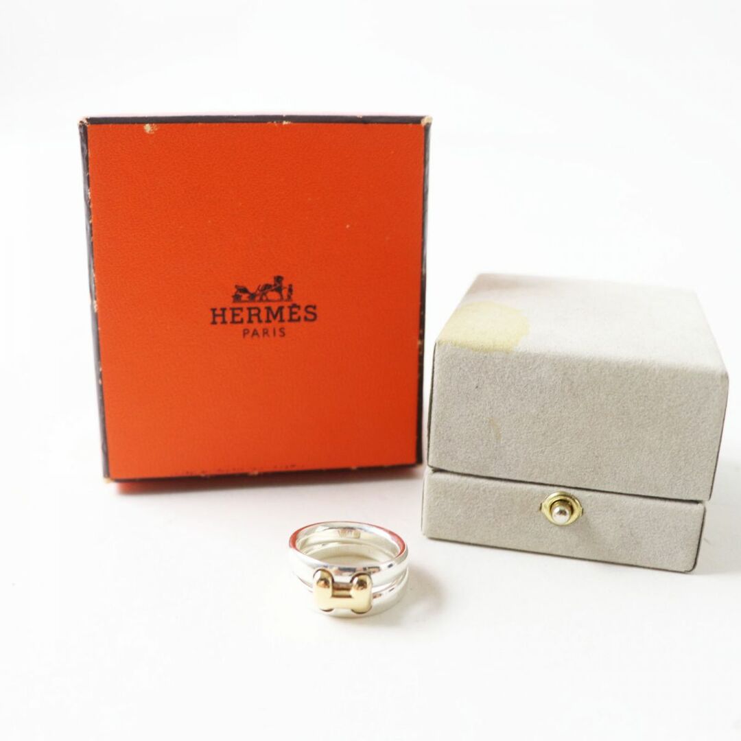 Hermes - 極美品◎仏製 HERMES エルメス Oran Pudding オランプ リング