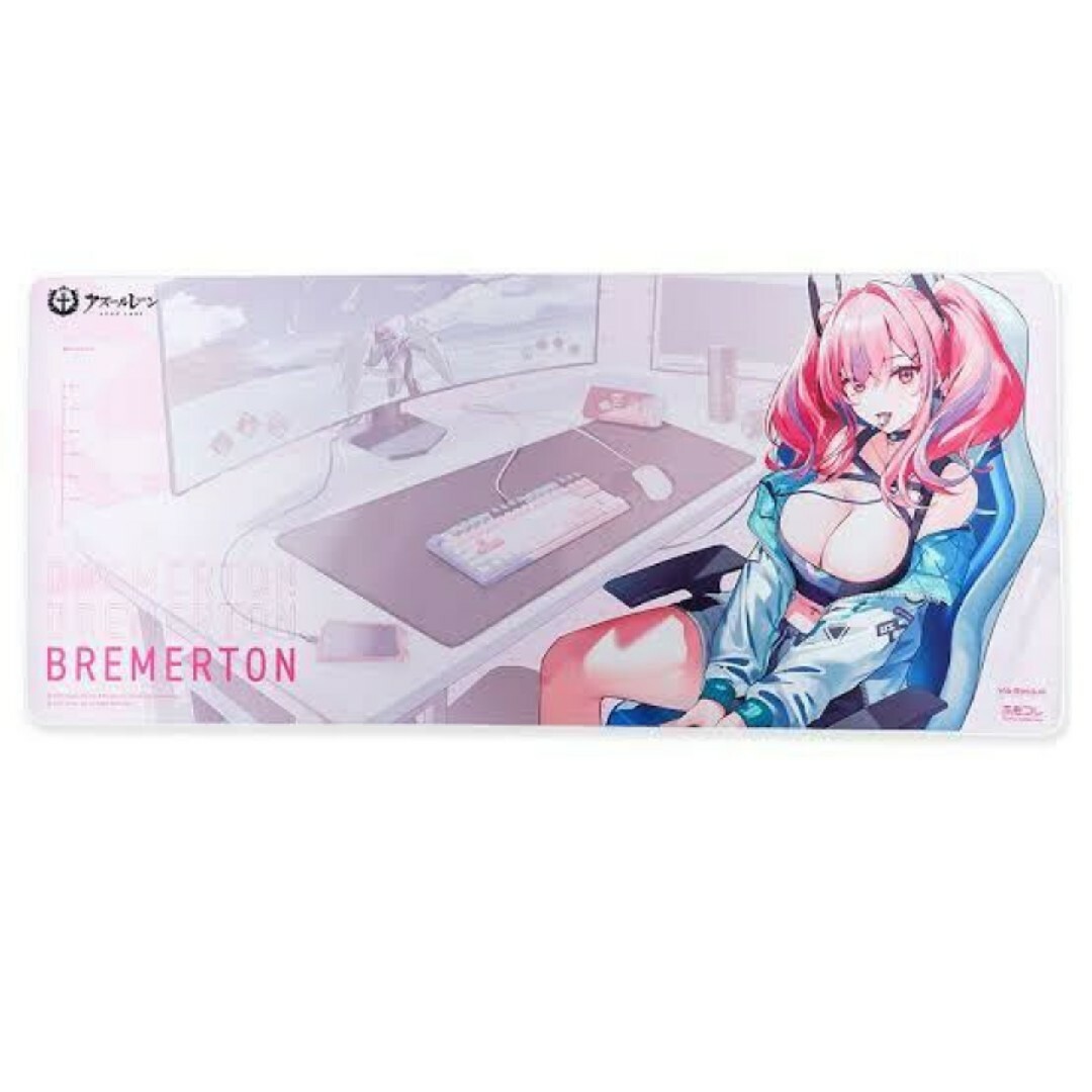 アズールレーン ブレマートン ゲーミングマウスパッド エンタメ/ホビーのエンタメ その他(その他)の商品写真