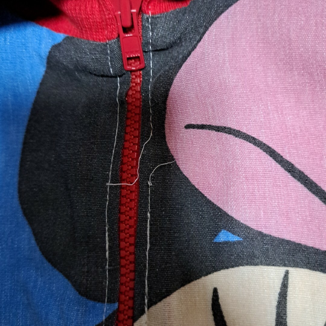 ハンドメイド　リメイクジャージ キッズ/ベビー/マタニティのキッズ服女の子用(90cm~)(ジャケット/上着)の商品写真