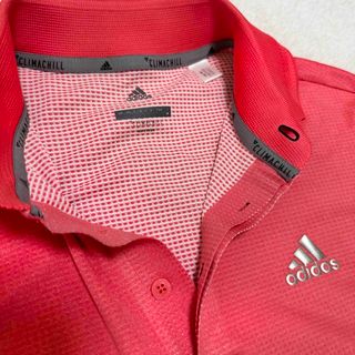 アディダス(adidas)のadidas アディダス　ゴルフ　CIMACHILL ピンク　半袖　M(ウエア)